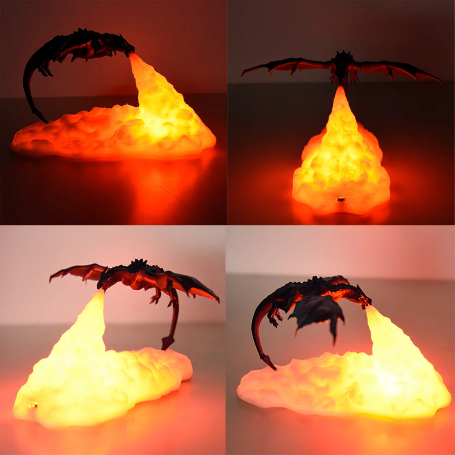 Dracarys!: Lámpara de Dragón
