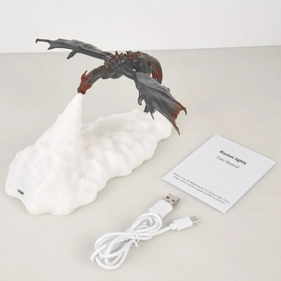 Dracarys!: Lámpara de Dragón