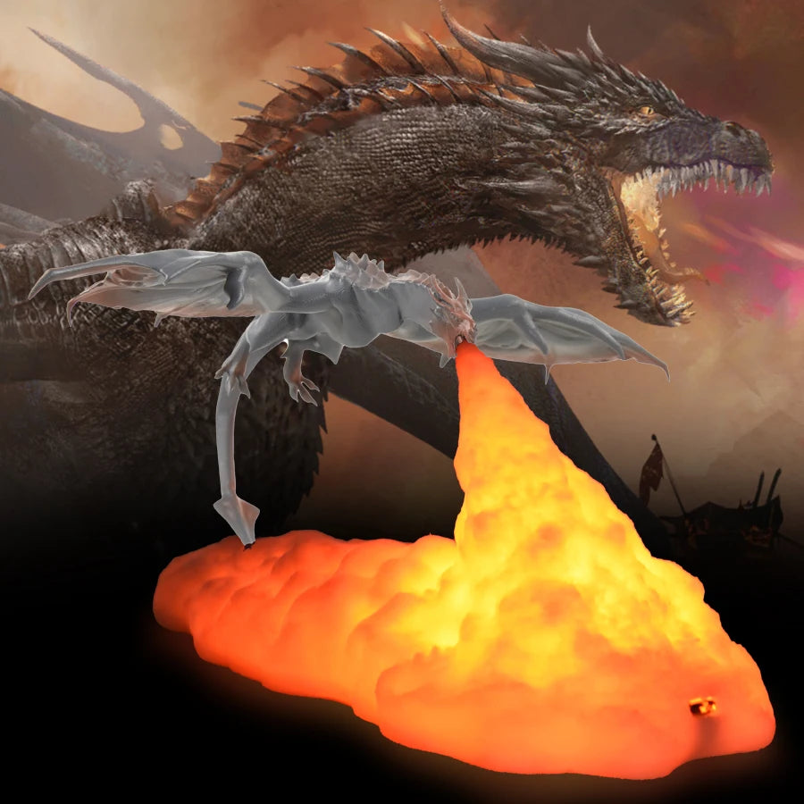 Dracarys!: Lámpara de Dragón